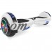 XtremepowerUS Bluetooth Hoverboard w/Speaker Smart Self-Balancing Scooter 2 Wheels Electric Hoverboard UL Certified Matte White   570009743